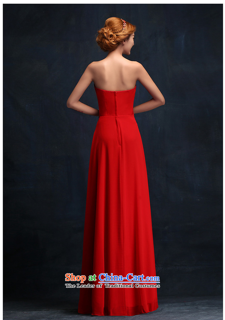 2015 new stylish flowers and chest Sau San evening dress bride wedding dress red bows service long XL Photo, prices, brand platters! The elections are supplied in the national character of distribution, so action, buy now enjoy more preferential! As soon as possible.