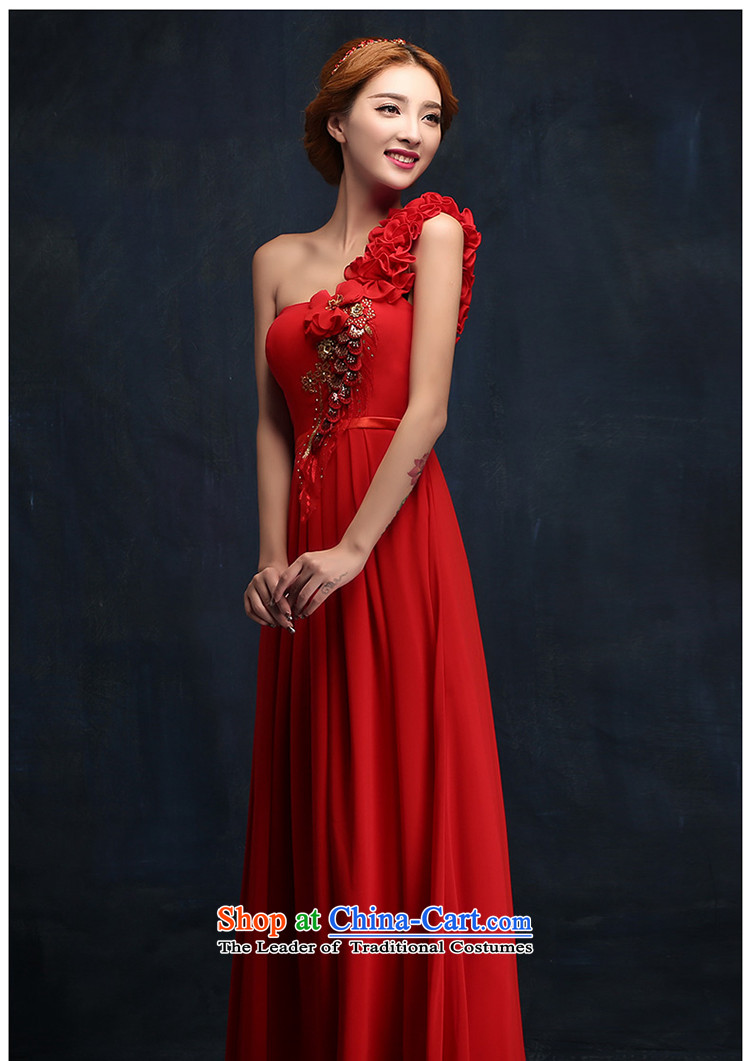 The bride red bows services 2015 new long evening dresses and stylish wedding shoulder wedding winter wedding dresses M picture, prices, brand platters! The elections are supplied in the national character of distribution, so action, buy now enjoy more preferential! As soon as possible.