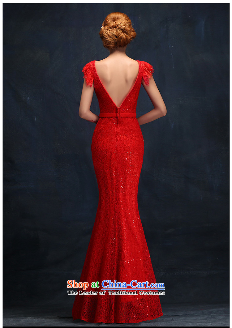 However Service Bridal Fashion 2015 new marriage shoulders red dress long gown female M Sau San crowsfoot picture, prices, brand platters! The elections are supplied in the national character of distribution, so action, buy now enjoy more preferential! As soon as possible.