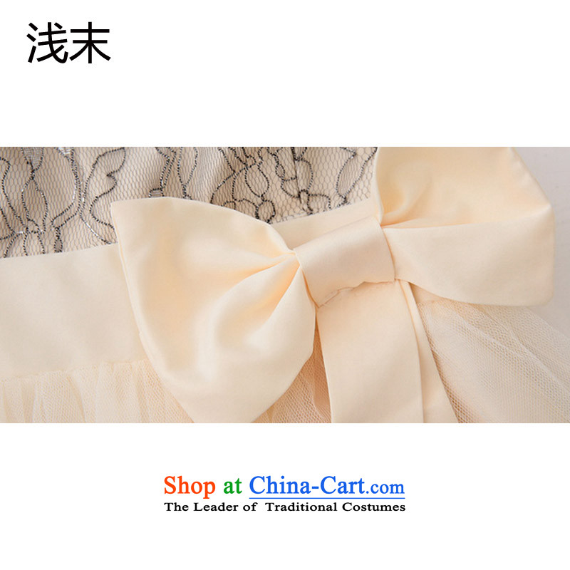 The end of the light (QIAN MO) sweet lady anointed chest lace activities bow tie bon bon small dress suit skirt dresses 3372 Orange red light at the end of the code are , , , shopping on the Internet
