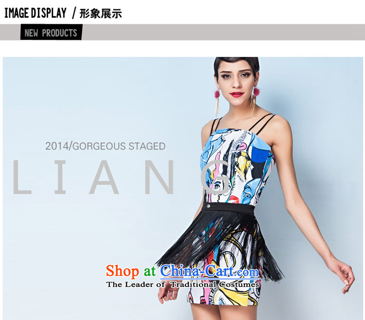 Yi Ge lire retro silhouette stamp street wind straps edging ball banquet dress dresses with edging) 6609 STAMP M picture portrait, prices, brand platters! The elections are supplied in the national character of distribution, so action, buy now enjoy more preferential! As soon as possible.