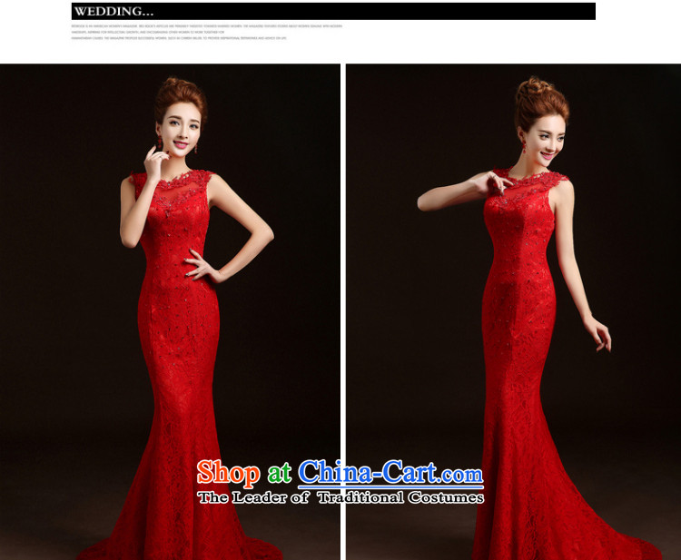Beverly Ting bows services 2015 new stylish spring and summer marriages crowsfoot dress red long evening dresses female red S picture, prices, brand platters! The elections are supplied in the national character of distribution, so action, buy now enjoy more preferential! As soon as possible.