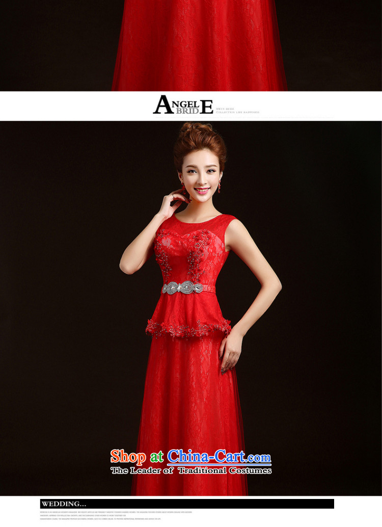 Beverly Ting wedding dresses new 2015 new spring and summer bride girl marries long red bows dress shoulders evening dresses red L picture, prices, brand platters! The elections are supplied in the national character of distribution, so action, buy now enjoy more preferential! As soon as possible.