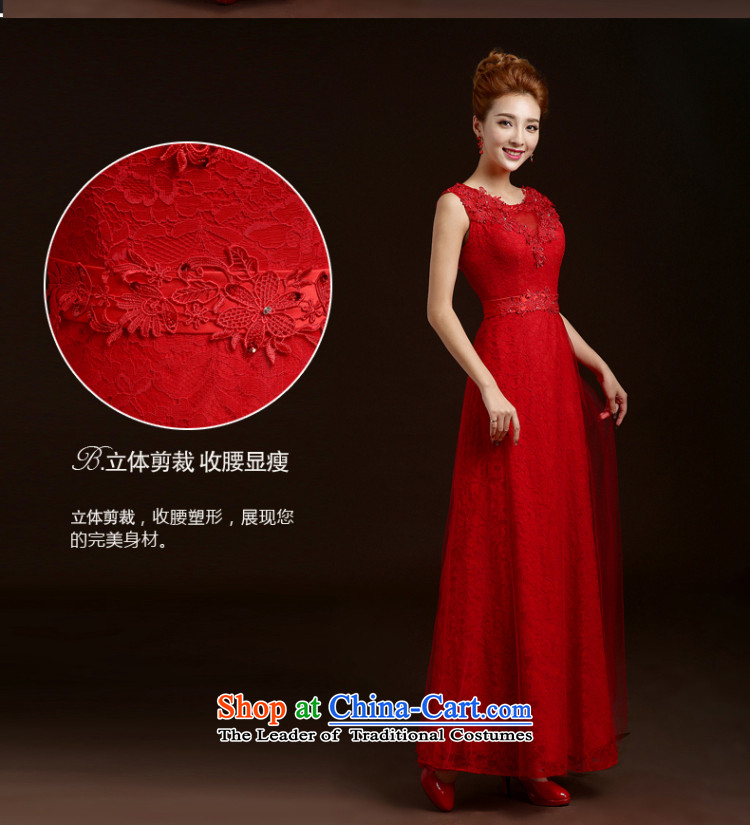 Beverly Ting bows Service Bridal Fashion New Spring/Summer 2015 Red Dress long marriage of autumn and winter lace evening dress Sau San Female Red XXL picture, prices, brand platters! The elections are supplied in the national character of distribution, so action, buy now enjoy more preferential! As soon as possible.