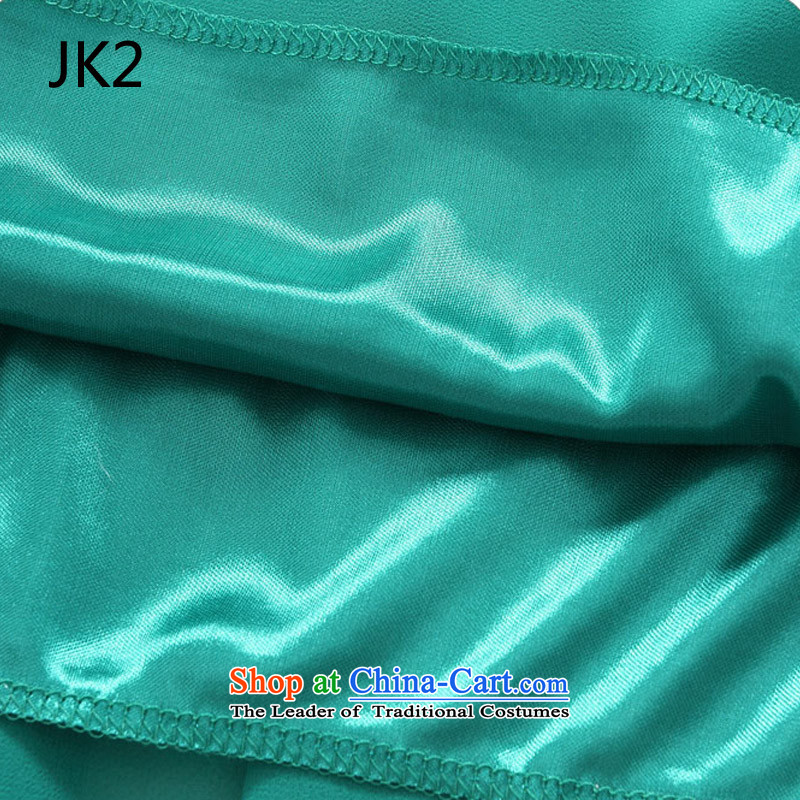 Western short-sleeved reset manually staple pearl V-Neck chiffon large night of dress dresses JK29624 Black XXXL,JK2.YY,,, shopping on the Internet