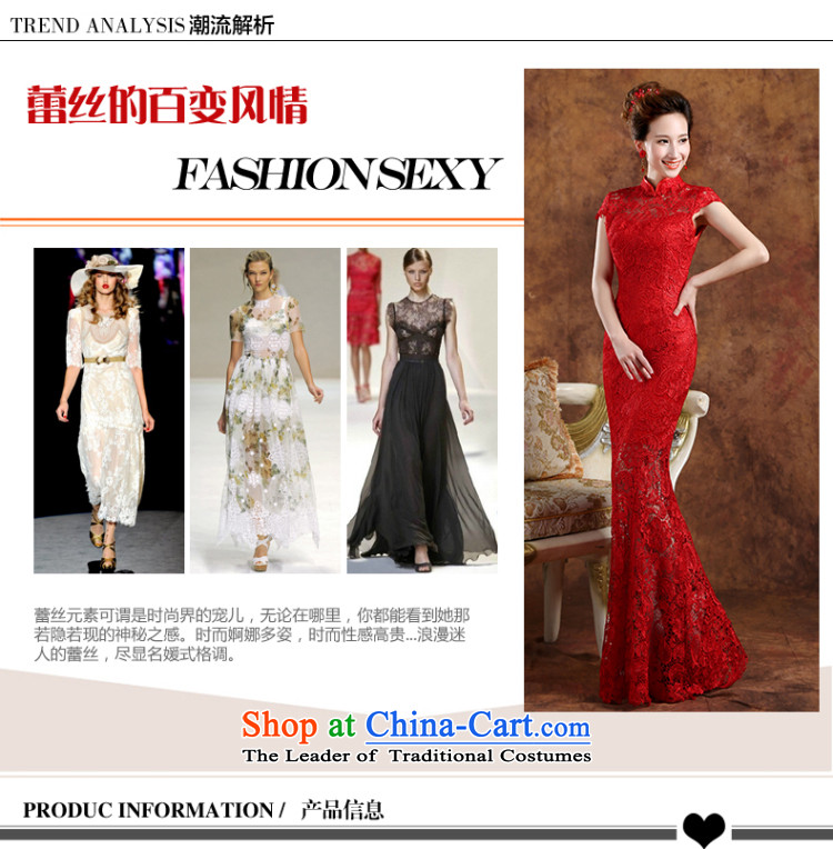 The Republika Srpska divas bows to the new Korean 2015 crowsfoot dress bride wedding dress red lace long gown zipper dress summer Sau San banquet female RED M long crowsfoot stealth zip) Picture, prices, brand platters! The elections are supplied in the national character of distribution, so action, buy now enjoy more preferential! As soon as possible.