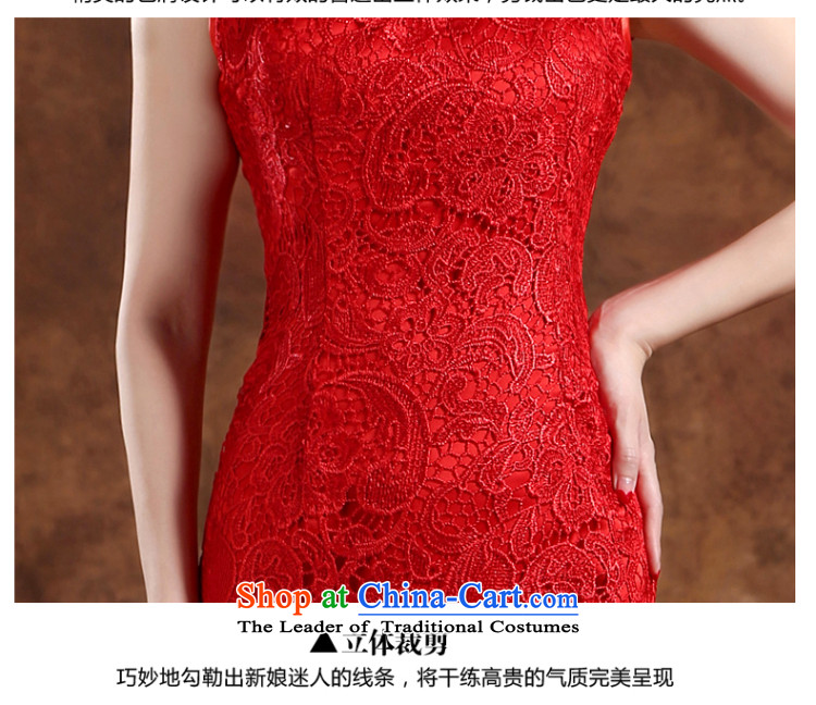 The Republika Srpska divas bows to the new Korean 2015 crowsfoot dress bride wedding dress red lace long gown zipper dress summer Sau San banquet female RED M long crowsfoot stealth zip) Picture, prices, brand platters! The elections are supplied in the national character of distribution, so action, buy now enjoy more preferential! As soon as possible.