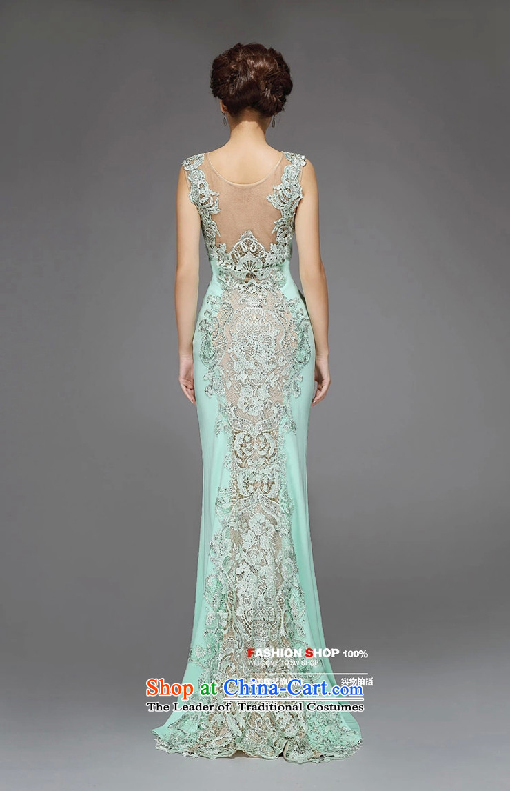 Pre-sale - American married arts wedding dresses 2015 new Korean shoulders with a crowsfoot 7541 Sau San diamond bridal dresses ice Green non-Edition S picture, prices, brand platters! The elections are supplied in the national character of distribution, so action, buy now enjoy more preferential! As soon as possible.