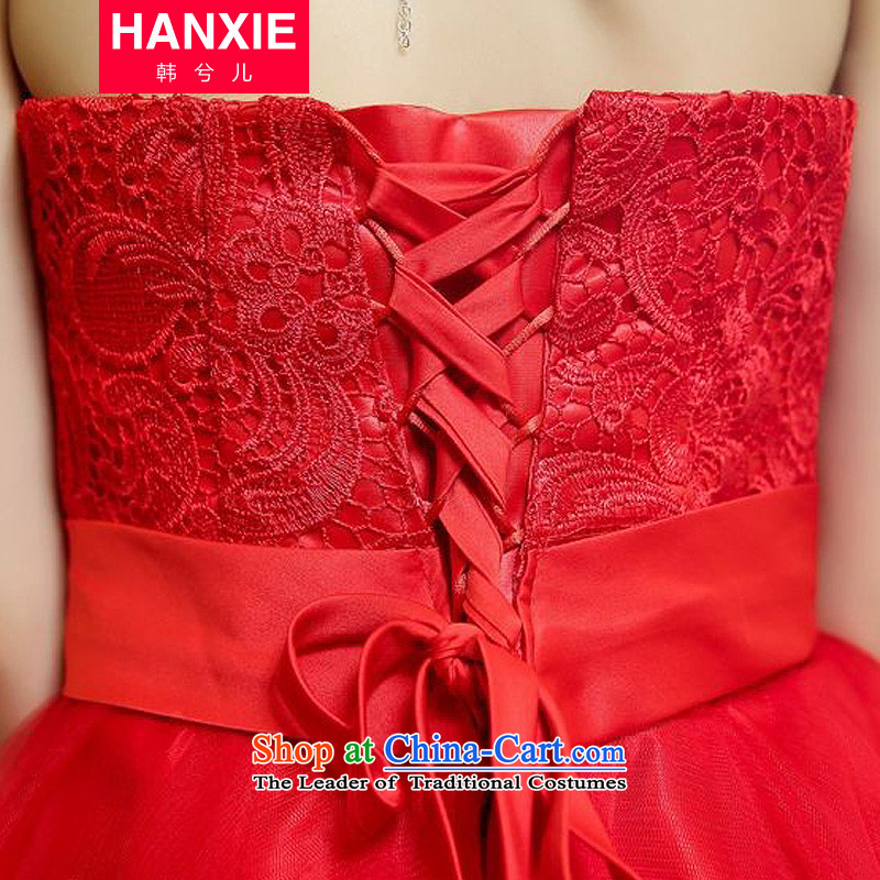  The autumn wild, ZUOWEIBEINI 2014 temperament won multi-storey modern version of deduction of the waist perfect dress up chest, lace wedding dress red with blue M, Zoe ZUOWEIBEINI stephanie (Addis Ababa) , , , shopping on the Internet