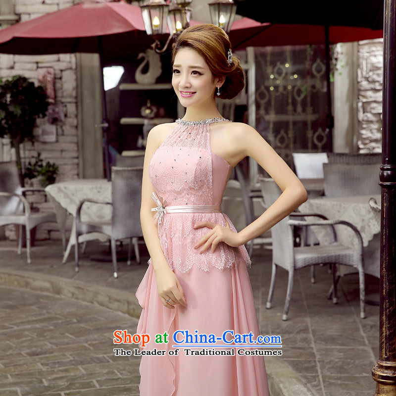 Toasting champagne evening dresses bride services 2015 autumn and winter new champagne color red long history video thin beauty hang bridesmaid dresses women S, hundreds of Pink Ka-ming, , , , shopping on the Internet