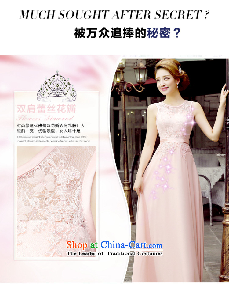 Evening dress dresses marriages bows services 2015 new lace round-neck collar graphics and slender, evening bridesmaid moderator dress female blue ice S picture, prices, brand platters! The elections are supplied in the national character of distribution, so action, buy now enjoy more preferential! As soon as possible.