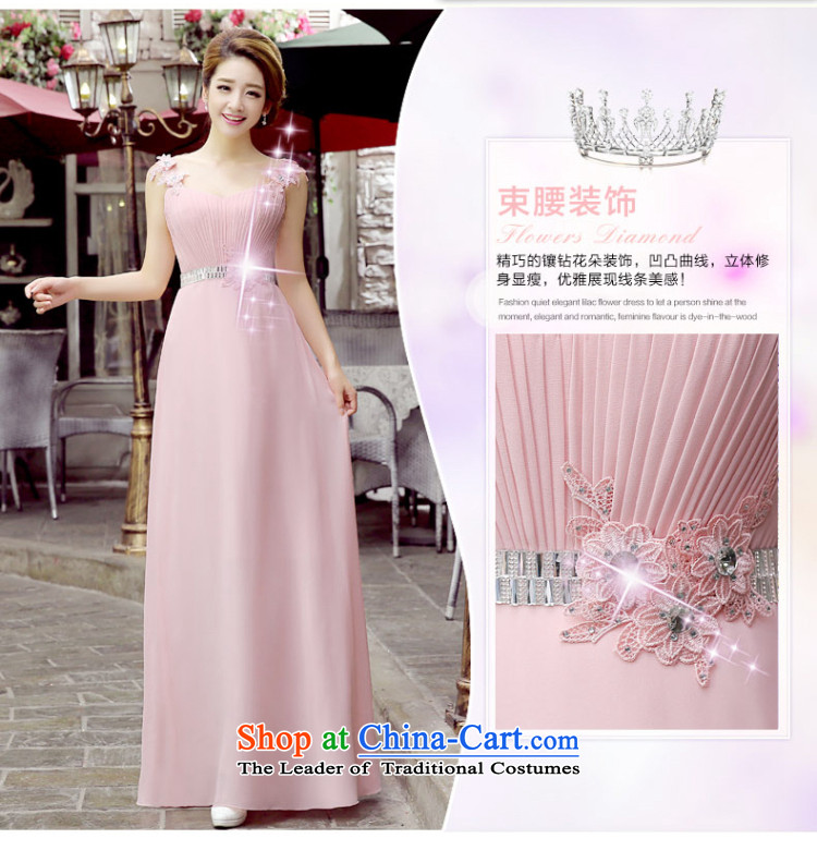 2015 new wedding dresses bows services marriages stylish diamond Sau San Foutune of pink dress long bridesmaid mission dresses pink M picture, prices, brand platters! The elections are supplied in the national character of distribution, so action, buy now enjoy more preferential! As soon as possible.