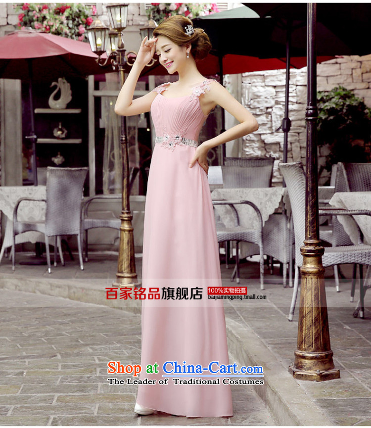 2015 new wedding dresses bows services marriages stylish diamond Sau San Foutune of pink dress long bridesmaid mission dresses pink M picture, prices, brand platters! The elections are supplied in the national character of distribution, so action, buy now enjoy more preferential! As soon as possible.