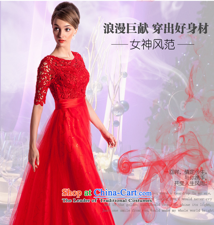 7 Color 7 tone Korean Red bows services 2015 marriage in long-sleeved gown bride evening wedding wedding gown of autumn and winter long- sleeved red L027 tailored (does not allow) Picture, prices, brand platters! The elections are supplied in the national character of distribution, so action, buy now enjoy more preferential! As soon as possible.