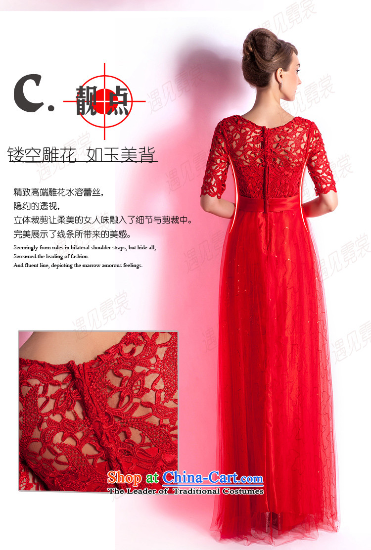 7 Color 7 tone Korean Red bows services 2015 marriage in long-sleeved gown bride evening wedding wedding gown of autumn and winter long- sleeved red L027 tailored (does not allow) Picture, prices, brand platters! The elections are supplied in the national character of distribution, so action, buy now enjoy more preferential! As soon as possible.