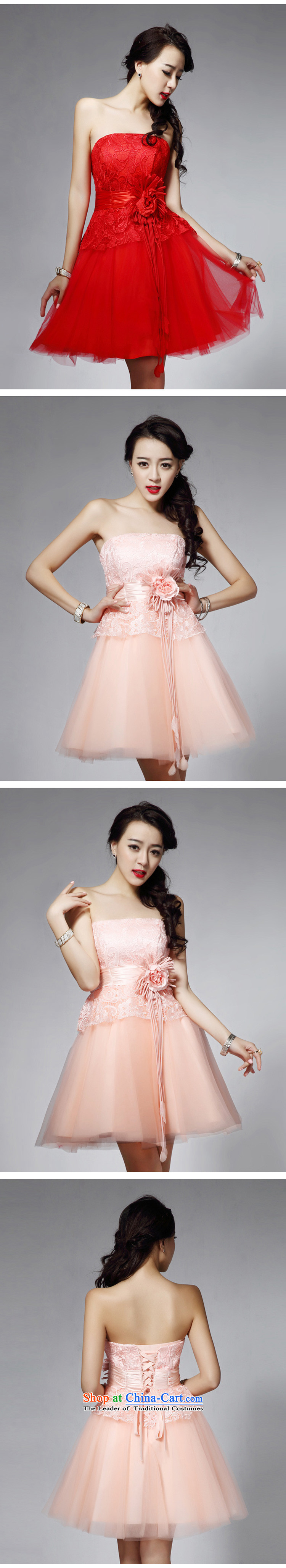 158 color red anointed chest small dress female lace sexy princess skirt bridesmaid short skirts, dresses RED M picture, prices, brand platters! The elections are supplied in the national character of distribution, so action, buy now enjoy more preferential! As soon as possible.