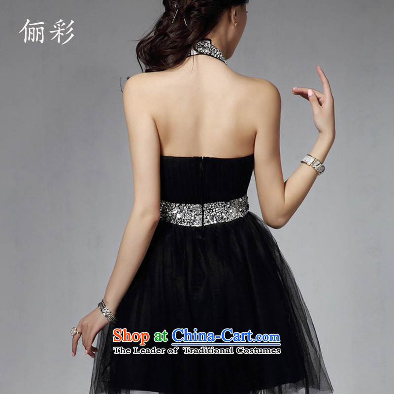 158 color moderator girl will bon bon skirt the small dining Dress Short of Princess bows to black , L, marriage 158 color (LICAI) , , , shopping on the Internet