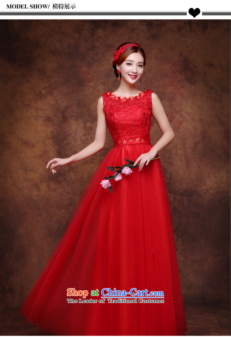 However, new dresses services 2015 Winter, lace video thin bride bows services word dress shoulder red long annual meeting under the auspices of Sau San banquet dinner dress red tailored picture, prices, brand platters! The elections are supplied in the national character of distribution, so action, buy now enjoy more preferential! As soon as possible.