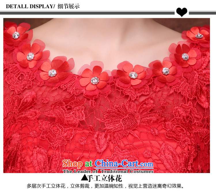 However, new dresses services 2015 Winter, lace video thin bride bows services word dress shoulder red long annual meeting under the auspices of Sau San banquet dinner dress red tailored picture, prices, brand platters! The elections are supplied in the national character of distribution, so action, buy now enjoy more preferential! As soon as possible.