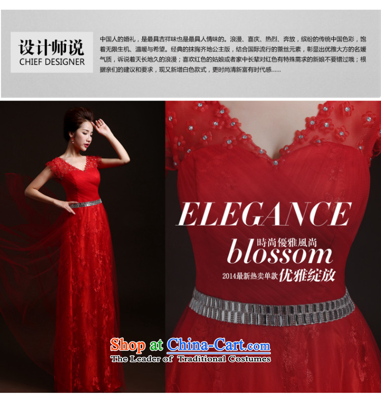 The autumn and winter bridesmaid dress the new 2015 Red bows Service Bridal Fashion marriage banquet long evening dress annual Sau San small trailing bridesmaid dress bows services red L picture, prices, brand platters! The elections are supplied in the national character of distribution, so action, buy now enjoy more preferential! As soon as possible.