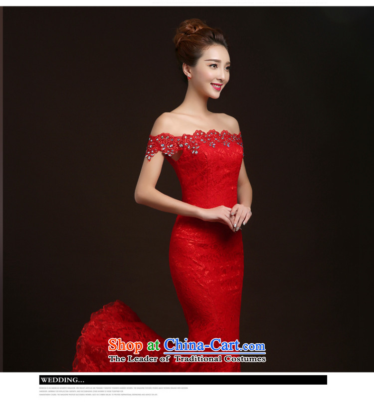 Wedding dresses new Word 2015 winter stylish shoulder marriages annual meeting of persons chairing the banquet evening dresses long crowsfoot Sau San wedding dresses RED M picture, prices, brand platters! The elections are supplied in the national character of distribution, so action, buy now enjoy more preferential! As soon as possible.