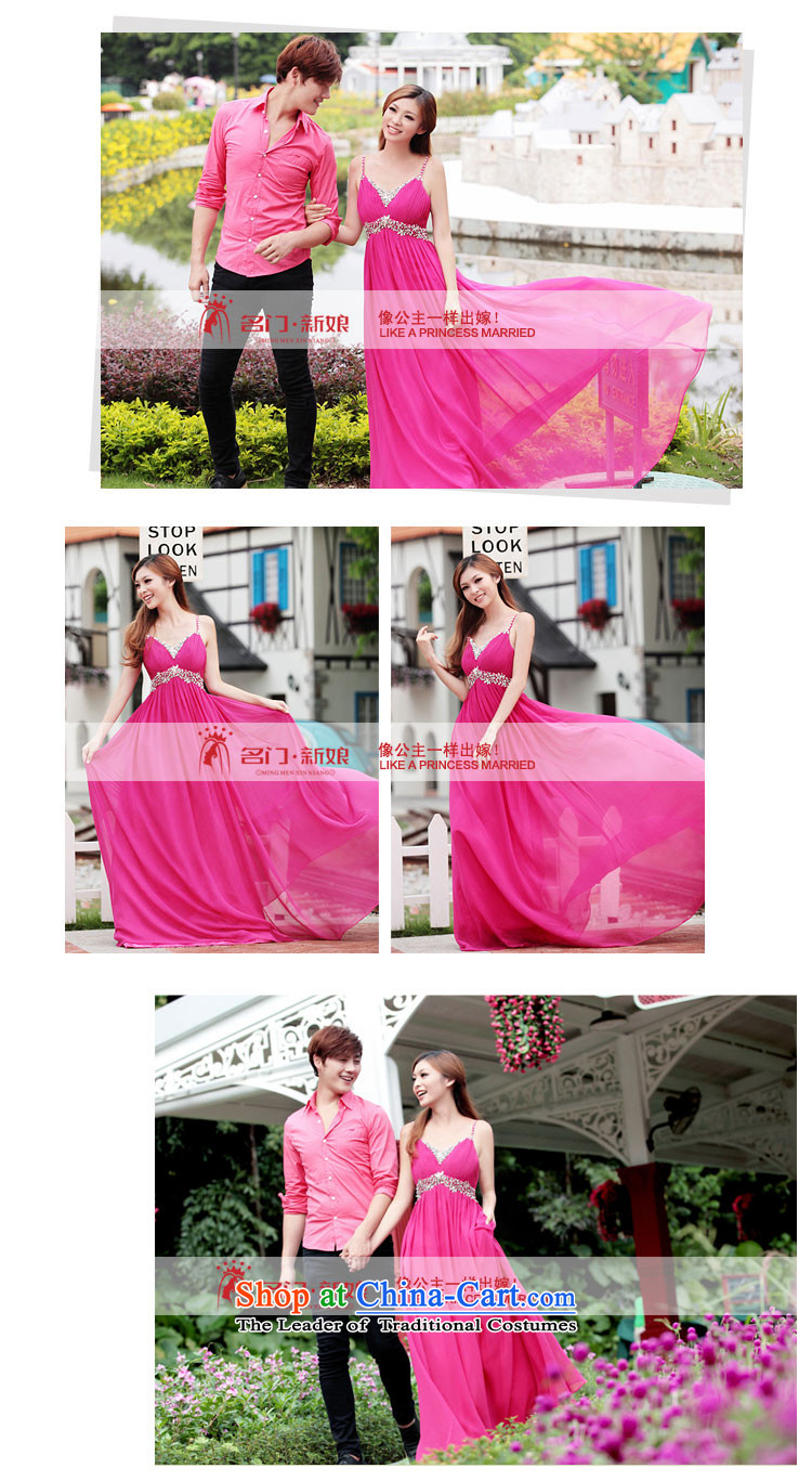 A bride wedding dresses bows Service Bridal Fashion Korean long gown evening dress rose 280聽M picture, prices, brand platters! The elections are supplied in the national character of distribution, so action, buy now enjoy more preferential! As soon as possible.