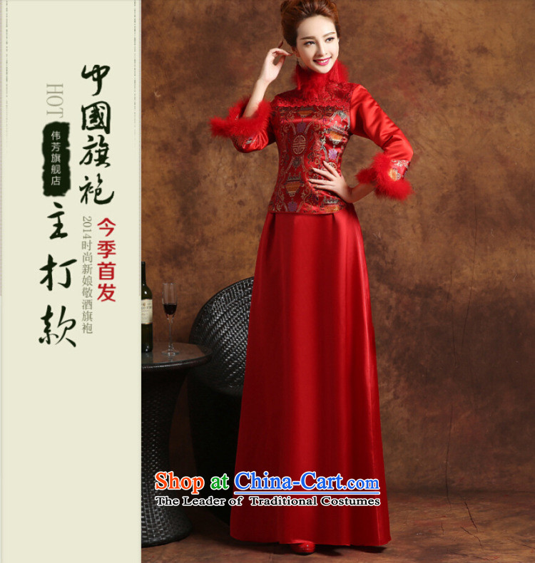 There is also optimized 8D retro long folder cotton dress autumn and winter, bridal YFTK2811 RED M picture, prices, brand platters! The elections are supplied in the national character of distribution, so action, buy now enjoy more preferential! As soon as possible.