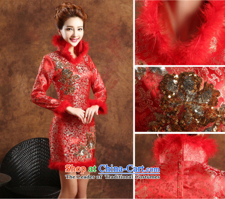 There is also optimized 8D) Replica short of winter long-sleeved gown YFTK2812 ancient bride bows red S picture, prices, brand platters! The elections are supplied in the national character of distribution, so action, buy now enjoy more preferential! As soon as possible.