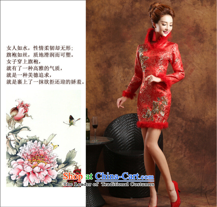 There is also optimized 8D) Replica short of winter long-sleeved gown YFTK2812 ancient bride bows red S picture, prices, brand platters! The elections are supplied in the national character of distribution, so action, buy now enjoy more preferential! As soon as possible.