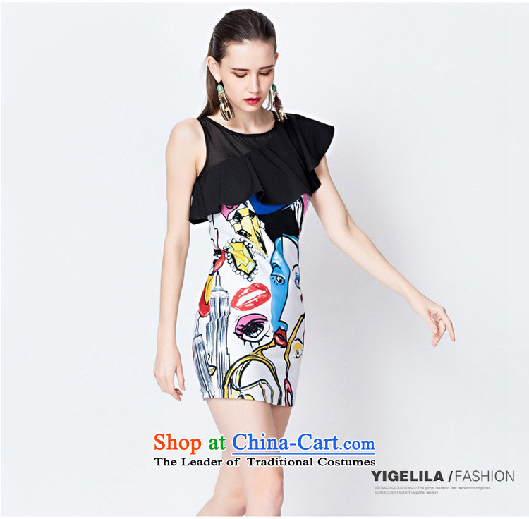 Yi Ge lire aristocratic ladies temperament niba collar Dress Casual Day-to-day performance banquet dress skirt real-identifying 6608 L picture, prices, brand platters! The elections are supplied in the national character of distribution, so action, buy now enjoy more preferential! As soon as possible.