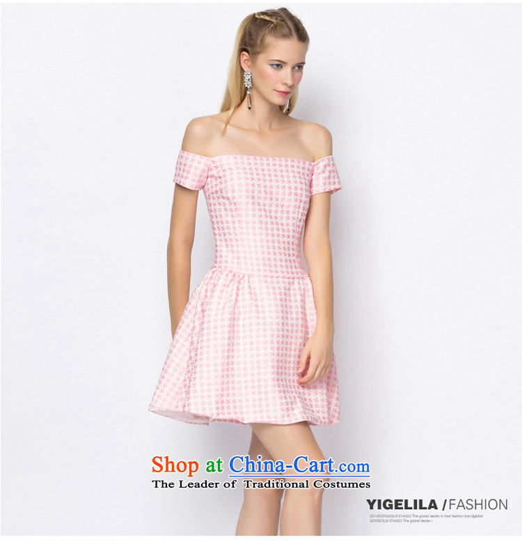 Yi Ge lire Pink Lady temperament small word dress bare shoulders Foutune of Sau San video thin banquet dress skirt pink 6,726 S picture, prices, brand platters! The elections are supplied in the national character of distribution, so action, buy now enjoy more preferential! As soon as possible.