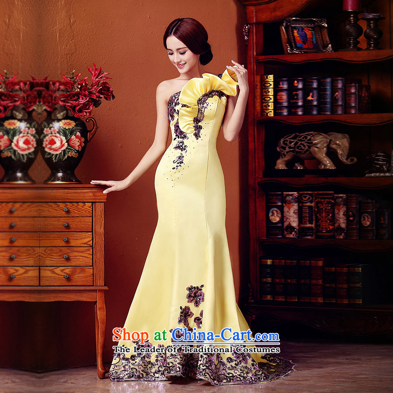 A Bride bows services by 2015 bows Service Bridal Fashion bridal dresses long dresses 584 L, a bride shopping on the Internet has been pressed.