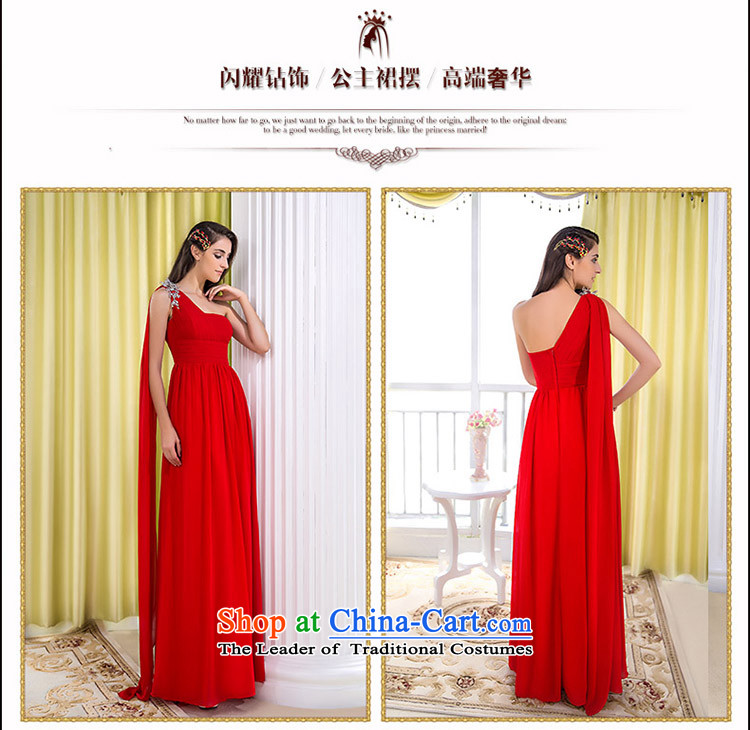 A Bride wedding dresses new 2015 single shoulder dress red dress in-the-know elegant 419 red L picture, prices, brand platters! The elections are supplied in the national character of distribution, so action, buy now enjoy more preferential! As soon as possible.