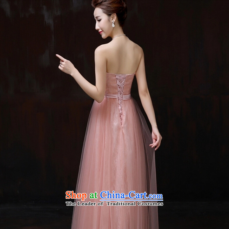 Yong-yeon and anointed chest marriage toasting champagne Bridal Services 2015 autumn and winter new long wine red wedding dresses and stylish with large red S, Yong Sau San Yim Close shopping on the Internet has been pressed.