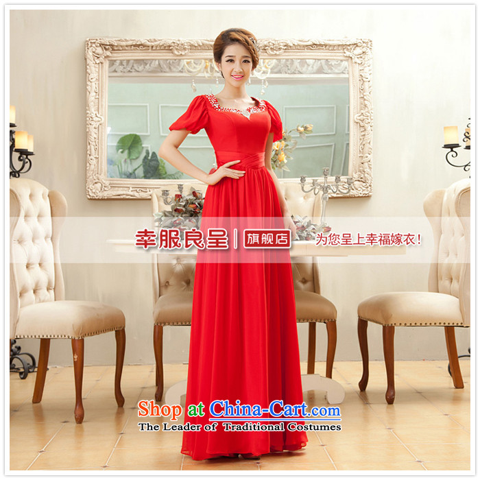 The privilege of serving-leung 2015 new red bride services long align bows to the moderator evening dresses large thick mm Red 4XL Photo, prices, brand platters! The elections are supplied in the national character of distribution, so action, buy now enjoy more preferential! As soon as possible.