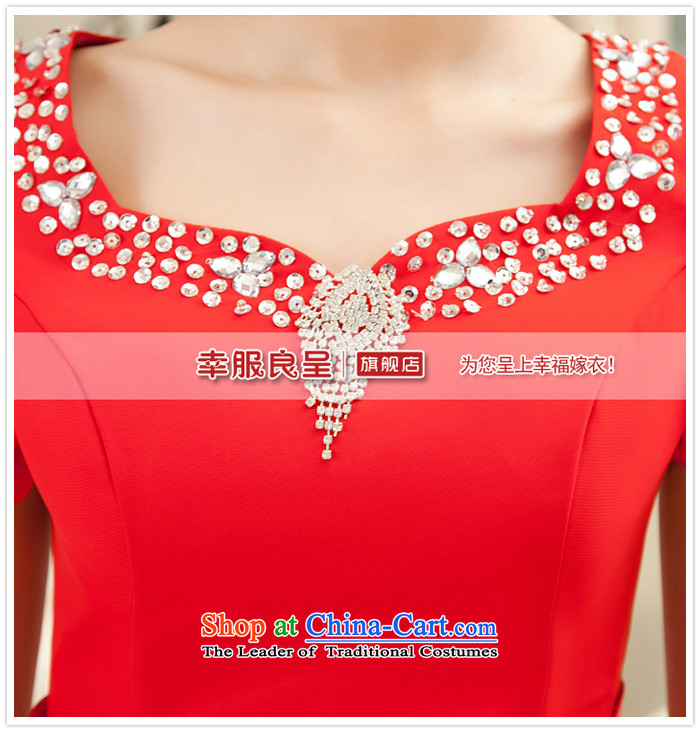 The privilege of serving-leung 2015 new red bride services long align bows to the moderator evening dresses large thick mm Red 4XL Photo, prices, brand platters! The elections are supplied in the national character of distribution, so action, buy now enjoy more preferential! As soon as possible.