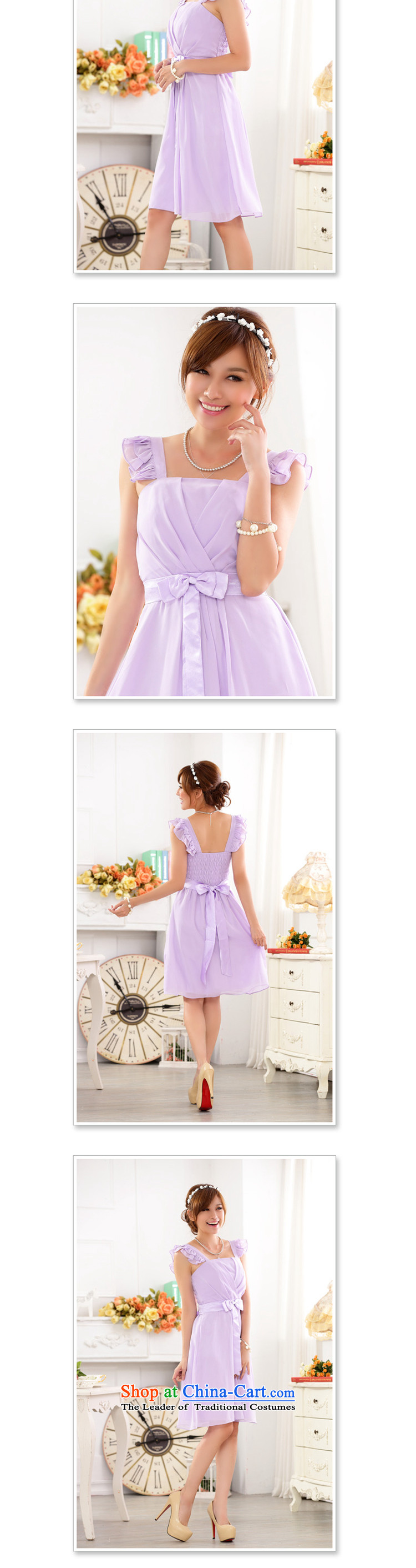 Short of bridesmaid services black shoulder sister banquet evening dress purple dresses thick MM larger dress code 9827 purple are JK2 picture, prices, brand platters! The elections are supplied in the national character of distribution, so action, buy now enjoy more preferential! As soon as possible.