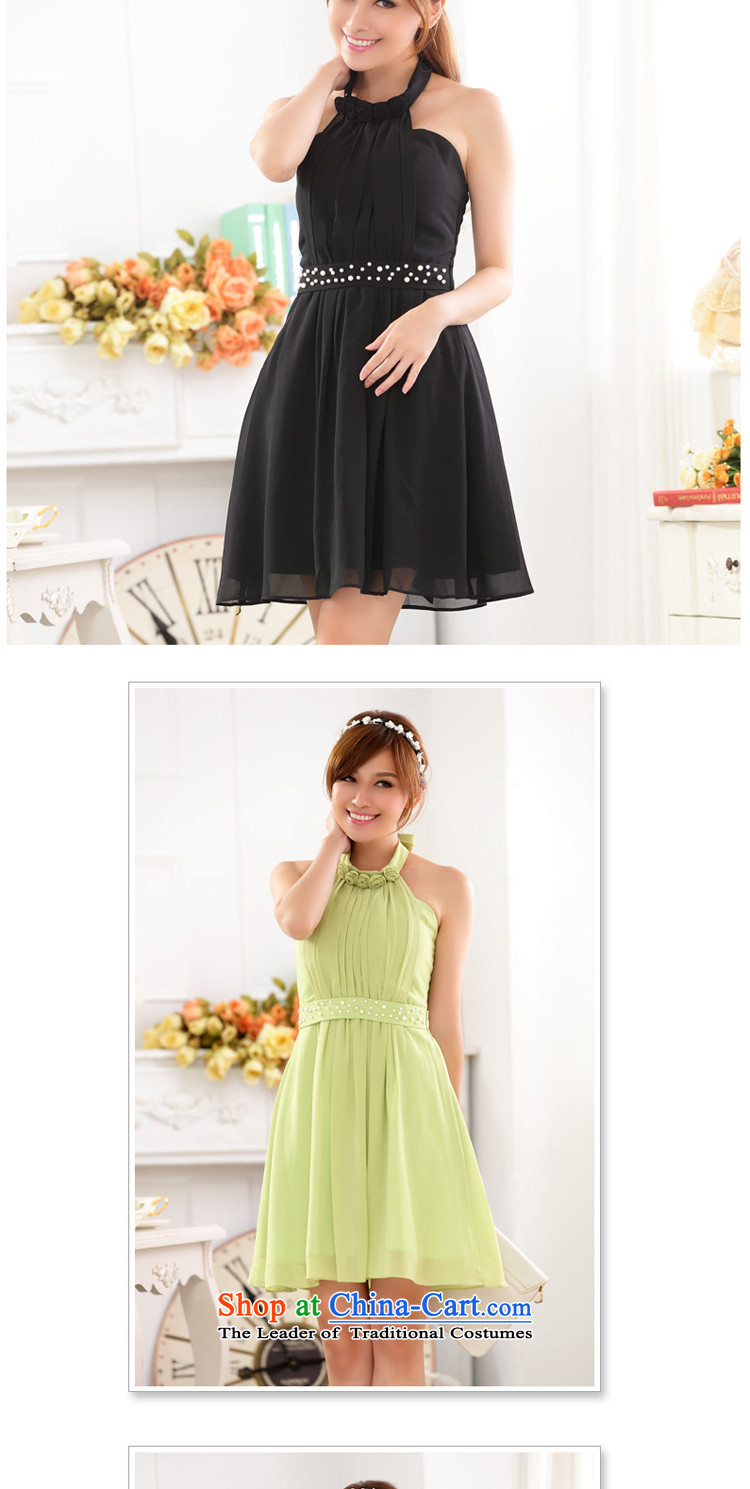 A nail pearl sweet wrapped chest sister skirt chiffon annual large dresses dress JK2 9917 champagne color pictures, prices, XL brand platters! The elections are supplied in the national character of distribution, so action, buy now enjoy more preferential! As soon as possible.
