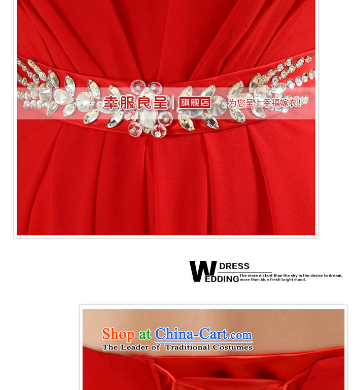 The privilege of serving-leung 2015 new bride wedding dress long red alignment to the Princess Mary Magdalene chest wedding dresses skirt red XL Photo, prices, brand platters! The elections are supplied in the national character of distribution, so action, buy now enjoy more preferential! As soon as possible.