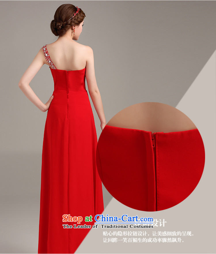 Beverly Ting Red Dress single shoulder length of 2015 New marriages bows services and the persons chairing the chest dress video thin red S Sau San Picture, prices, brand platters! The elections are supplied in the national character of distribution, so action, buy now enjoy more preferential! As soon as possible.
