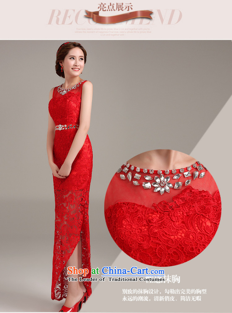 Beverly Ting dress 2015 new marriages of Sau San shoulders bows to the moderator dress lace red XL Photo, prices, brand platters! The elections are supplied in the national character of distribution, so action, buy now enjoy more preferential! As soon as possible.