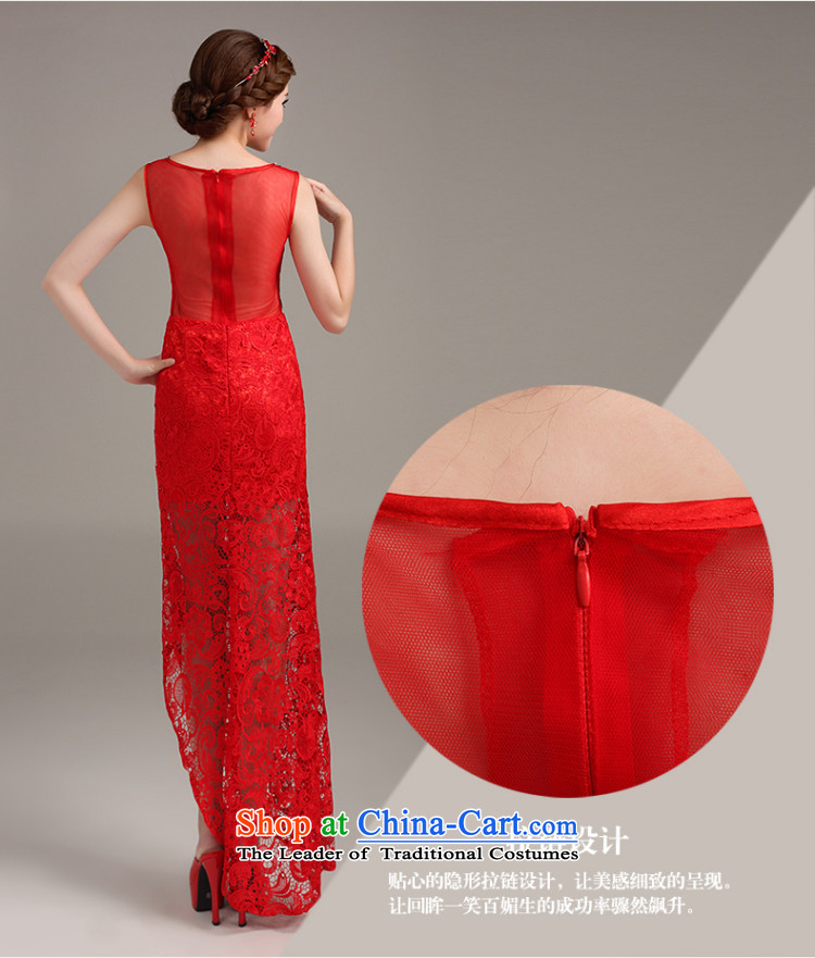 Beverly Ting dress 2015 new marriages of Sau San shoulders bows to the moderator dress lace red XL Photo, prices, brand platters! The elections are supplied in the national character of distribution, so action, buy now enjoy more preferential! As soon as possible.