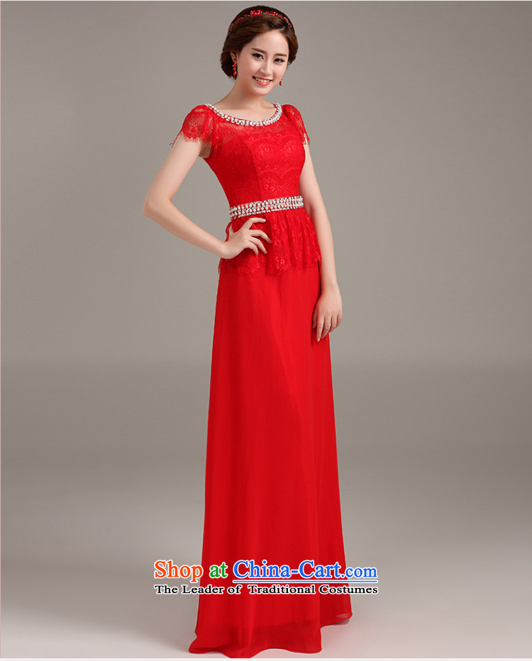 Beverly Ting dress 2015 new stylish marriages bows to red long shoulders video thin red XL Sau San Picture, prices, brand platters! The elections are supplied in the national character of distribution, so action, buy now enjoy more preferential! As soon as possible.