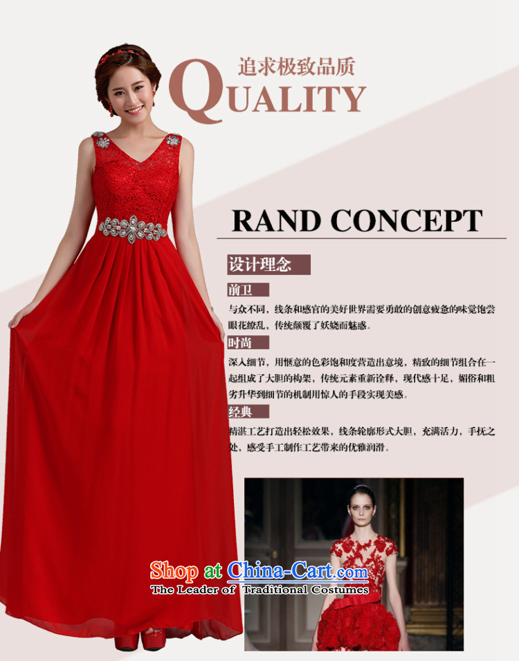 Beverly Ting bows Service Bridal Fashion 2015 new marriage evening dresses spring bride red double-shoulder length of lace bridesmaid red XXL picture, prices, brand platters! The elections are supplied in the national character of distribution, so action, buy now enjoy more preferential! As soon as possible.