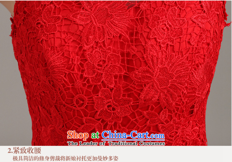 Beverly Ting Evening Dress Short, 2015 new spring and summer shoulders lace marriage stylish bows services red bridesmaid dress dresses red XXL picture, prices, brand platters! The elections are supplied in the national character of distribution, so action, buy now enjoy more preferential! As soon as possible.