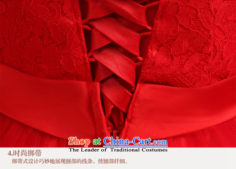 Beverly Ting dress 2015 new marriages bows service, video thin red dress Sau San shoulders V-Neck dresses red L picture, prices, brand platters! The elections are supplied in the national character of distribution, so action, buy now enjoy more preferential! As soon as possible.
