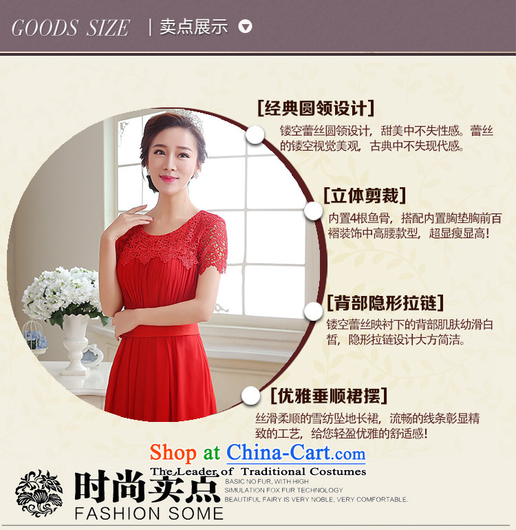 2015 new bride dress classic round-neck collar sexy lace tie bows services L Suzhou dress shipment picture, prices, brand platters! The elections are supplied in the national character of distribution, so action, buy now enjoy more preferential! As soon as possible.