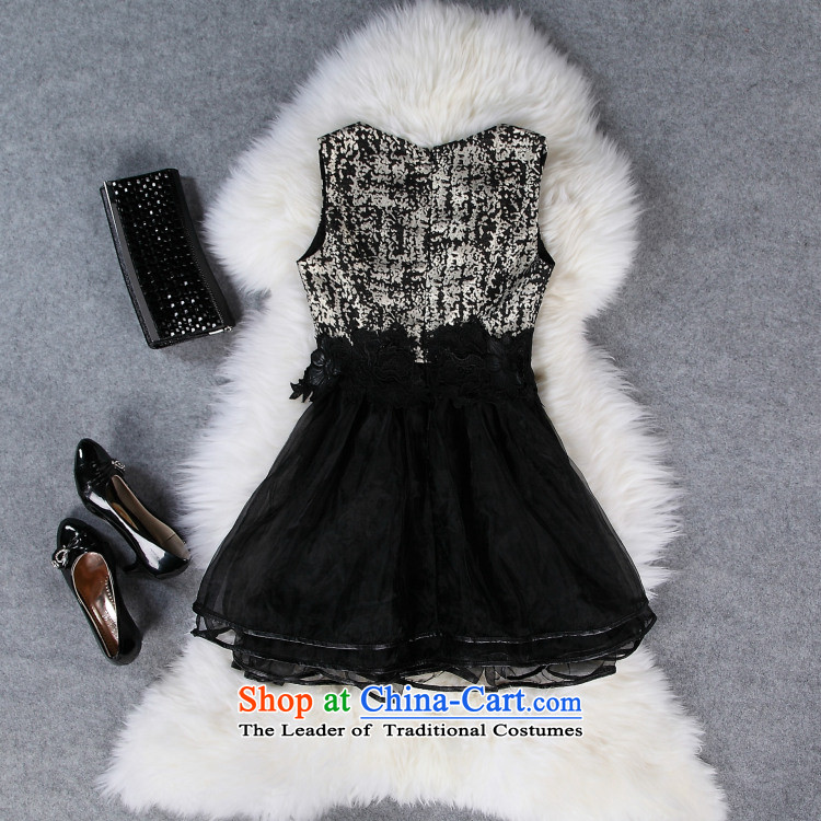 Gibez Card Dili real concept Fall/Winter Collections European site OSCE root yarn Lace Embroidery skirt vest skirt small black 1227 M pictures dresses, prices, brand platters! The elections are supplied in the national character of distribution, so action, buy now enjoy more preferential! As soon as possible.