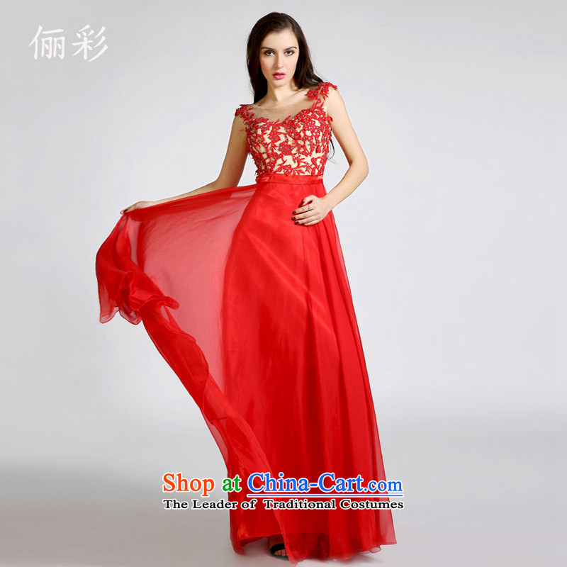 158 color bridesmaid dress bride bows services for winter long skirt Red Dress S, 158 annual color (LICAI) , , , shopping on the Internet
