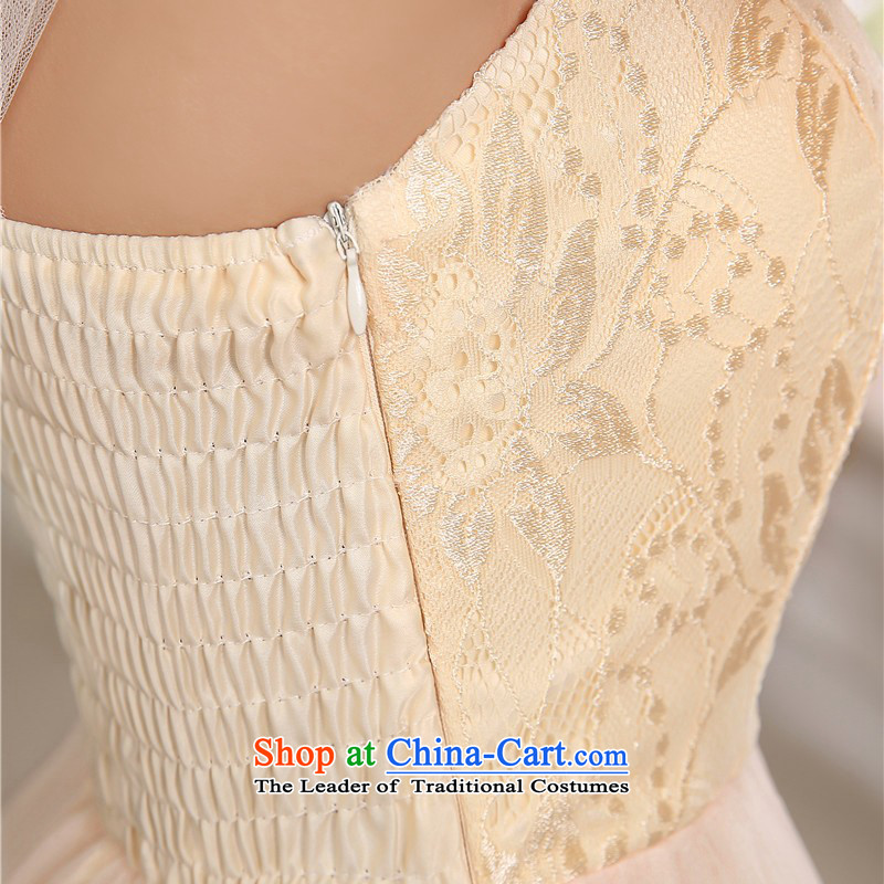C.o.d. new annual dinner dress strap long skirt lace breast straps wedding dress sweet long skirt sister mission bridesmaid dress show skirt pink are code for that land is 80-120 el-yi , , , shopping on the Internet